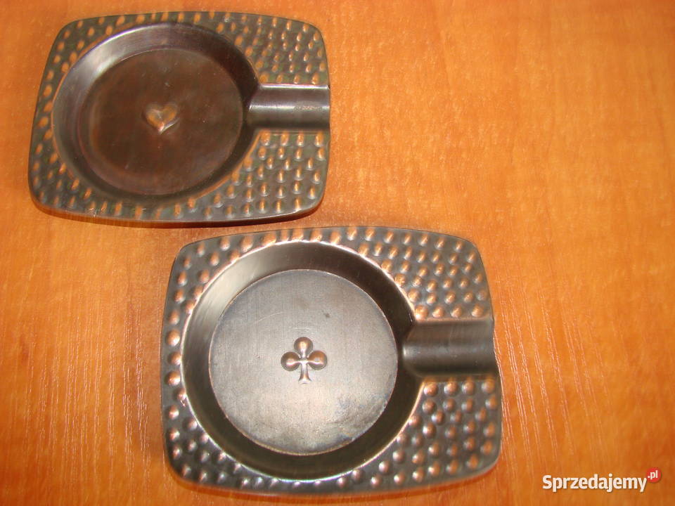 Kier Trefl miedziane popielniczki