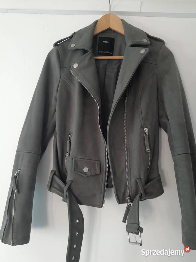 Kurtka ramoneska ciemno zielona Piaseczno sprzedam