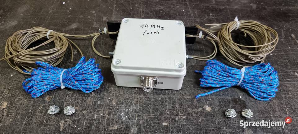 Antena dipolowa na pasmo 14m 1400 14350MHz KF wielkopolskie Piła