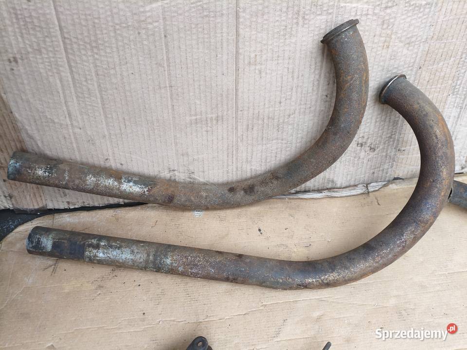 Jawa CZ 175 250 350 kolanko tłumik kierownica