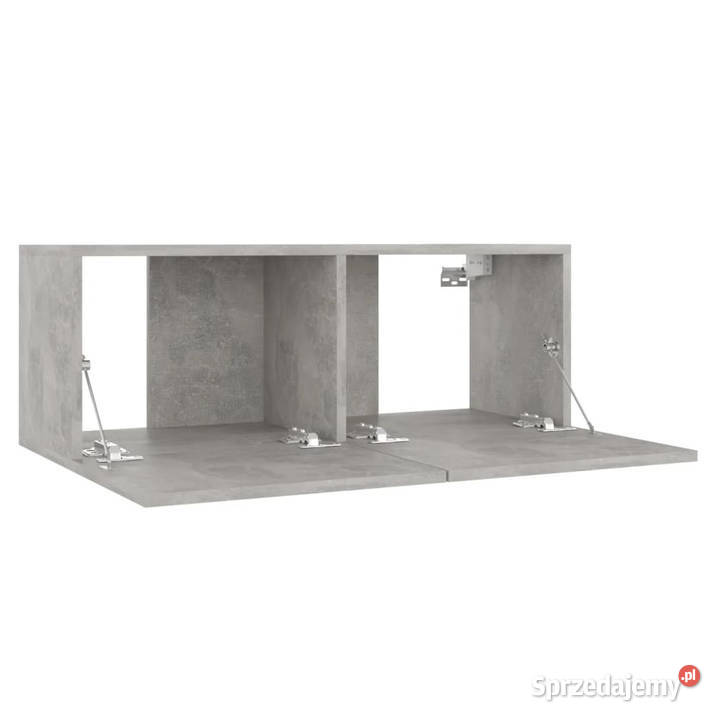 Szafka pod TV szarość betonu 80x30x30 WM801476 Warszawa