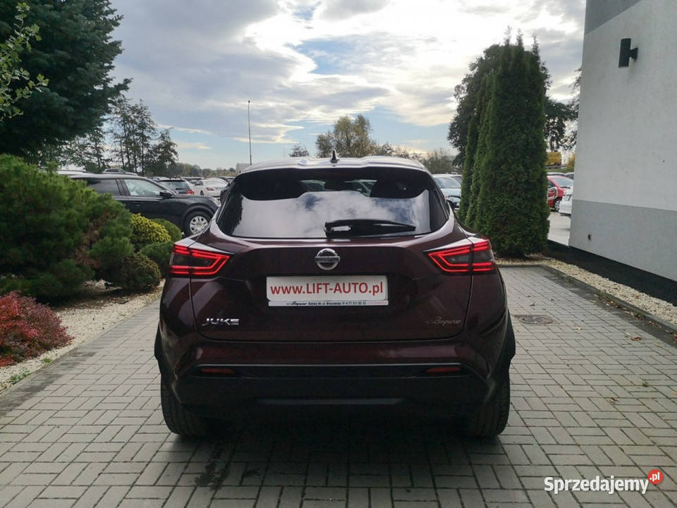 Nissan Juke 10 117 NConnecta Klima Tempomat Full światła do jazdy dziennej Strzegom