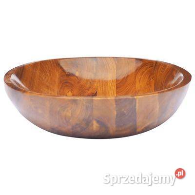 Umywalka z drewna tekowego 60x40x10 326162 mazowieckie