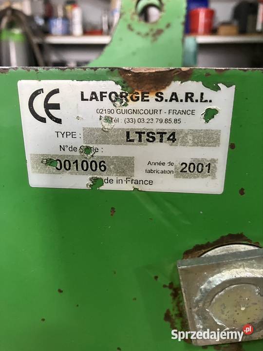 Tuz podnośnik John deere laforge Byków