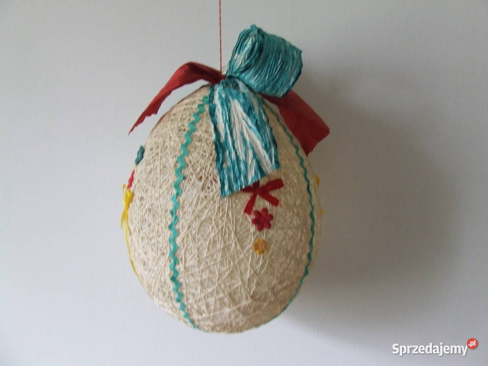 Dekoracyjne jajko wielkanocne ecri 18 26 Oborniki Śląskie