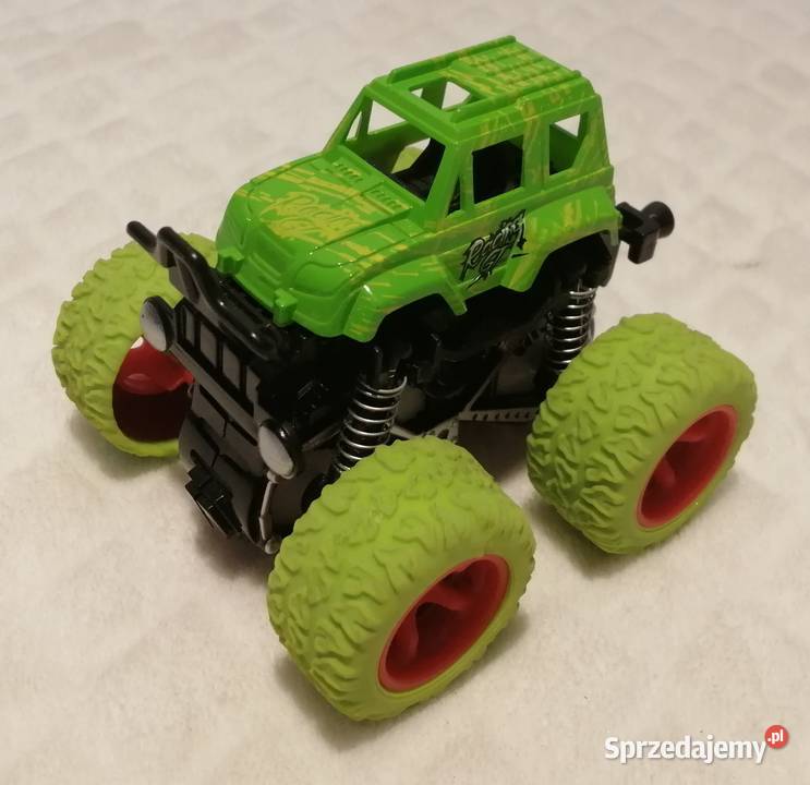 Monster Truck zielony Napęd Friction Zabawka Samochody i pojazdy Czeladź
