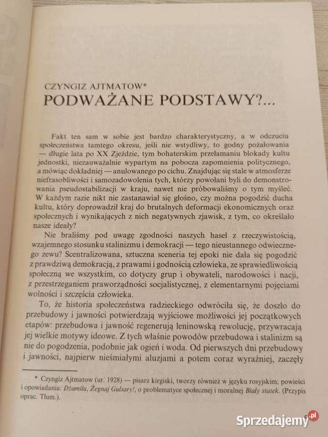 Sumienie Pieriestrojki ORBITA 1989