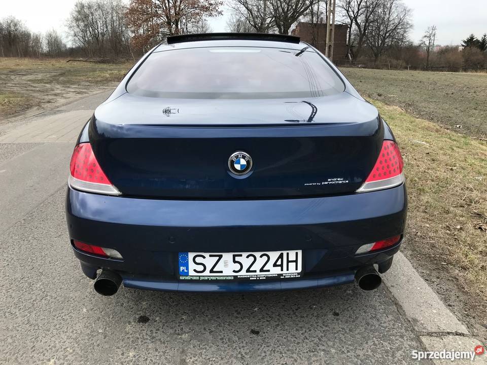 BMW SERIA 6 ZADBANY Z GWARANCJĄ Sportowy / Coupe Ruda Śląska