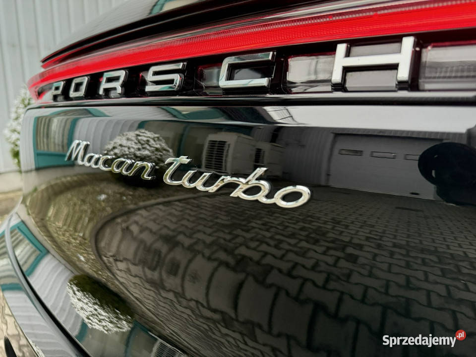 Porsche Macan Turbo 440 Bezwypadkowy Krajowy aluminiowe felgi Węgrzce