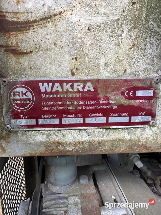 Maszyna do cięcia Wakra BS40 Olesno