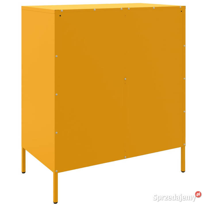 Szafka musztardowa 68x39x79 stalowa WM842955 Warszawa sprzedam