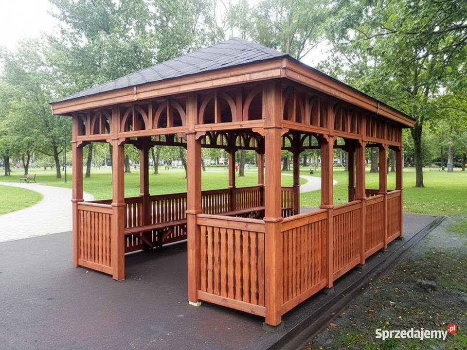 ALTANA 11 4x6 DREWNIANA SOSNOWA OGRODOWA Parzymiechy