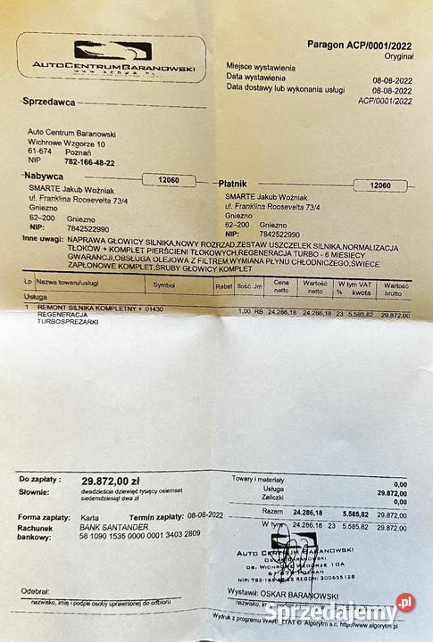 Mercedesa CLA 250 4matic 7gdct wielkopolskie Poznań