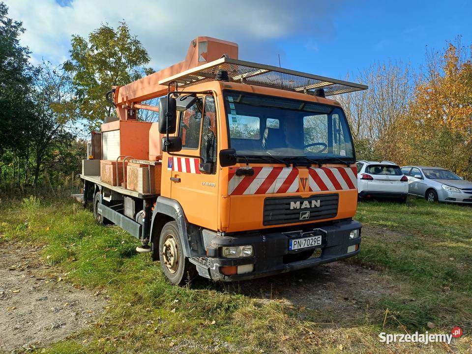 Podnośnik koszowy MAN L2000 Konin
