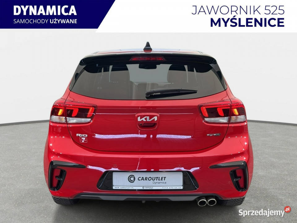 Kia Rio VAT 23 GTline 10TGDI 100 DCT 2023 r elektryczne lusterka Myślenice sprzedam