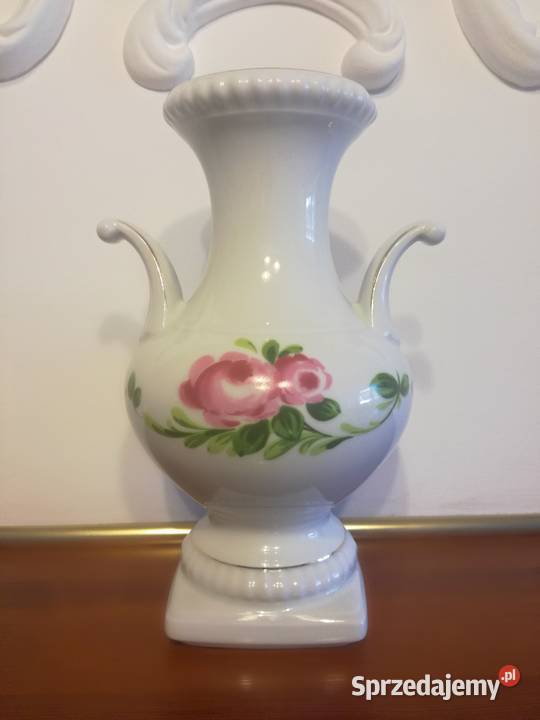 Porcelana sygnatura Piękny wazon kielich amfora śląskie Jastrzębie-Zdrój