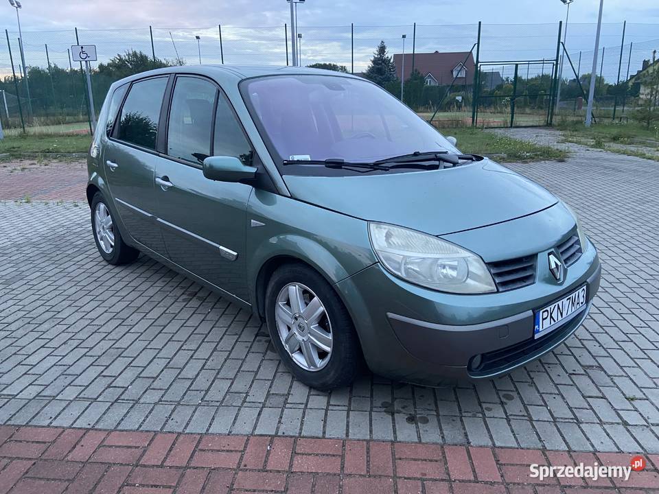 Renault Scenic 2 nieuszkodzony Scenic Sompolno