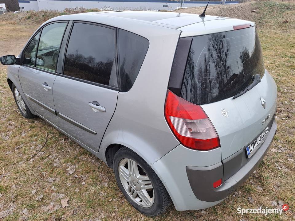 Renault Scenic 2 19dci Panorama Klimatronic nieuszkodzony Wrocław