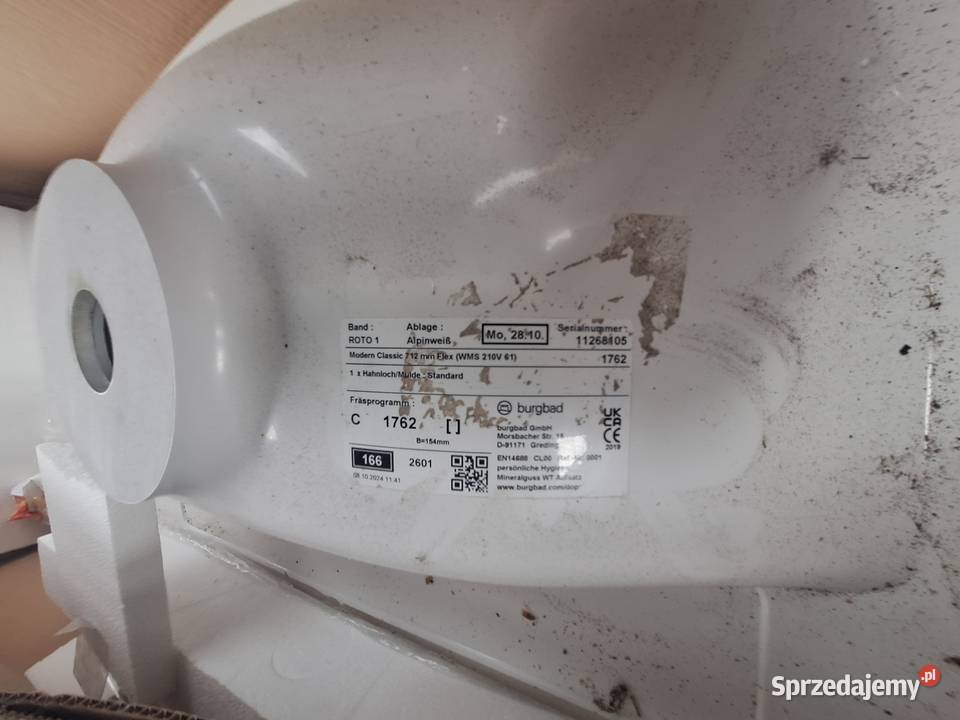 Umywalka nowa Cybinka