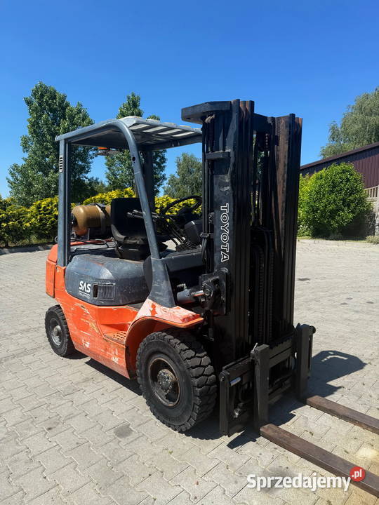 wózek widłowy TOYOTA 7FGF20 LPG 2000 Triplex Toyota Działoszyn