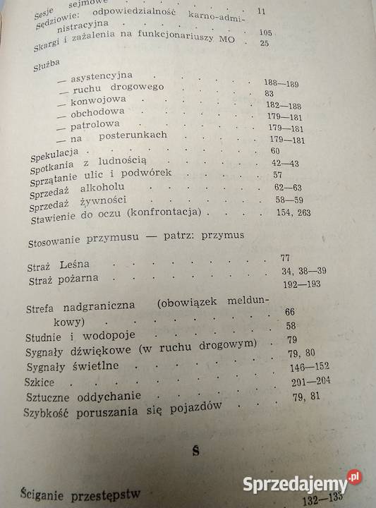 Poradnik milicjanta militaria, broń, wojskowość Żory