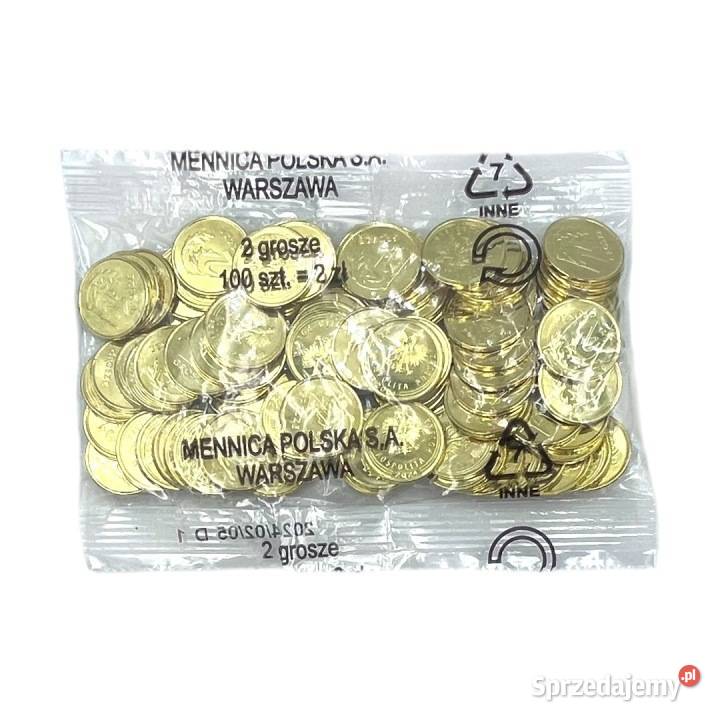 2 grosze gr 2024 MW Kolekcjonerski woreczek Warszawa sprzedam
