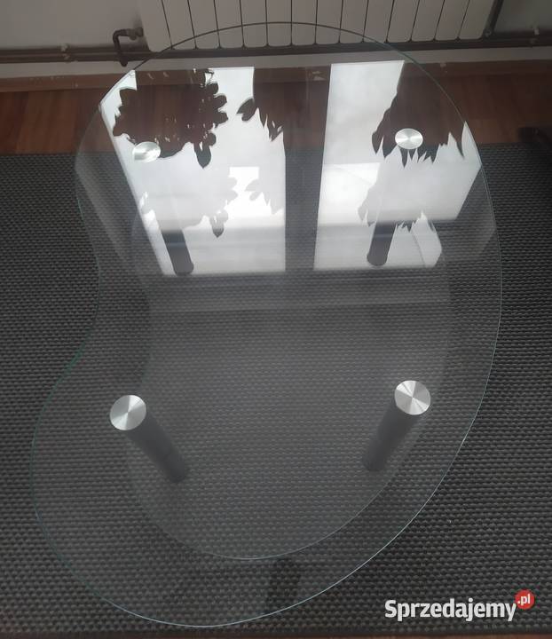 Duży stolik szklany ŁEZKA Meble sprzedam