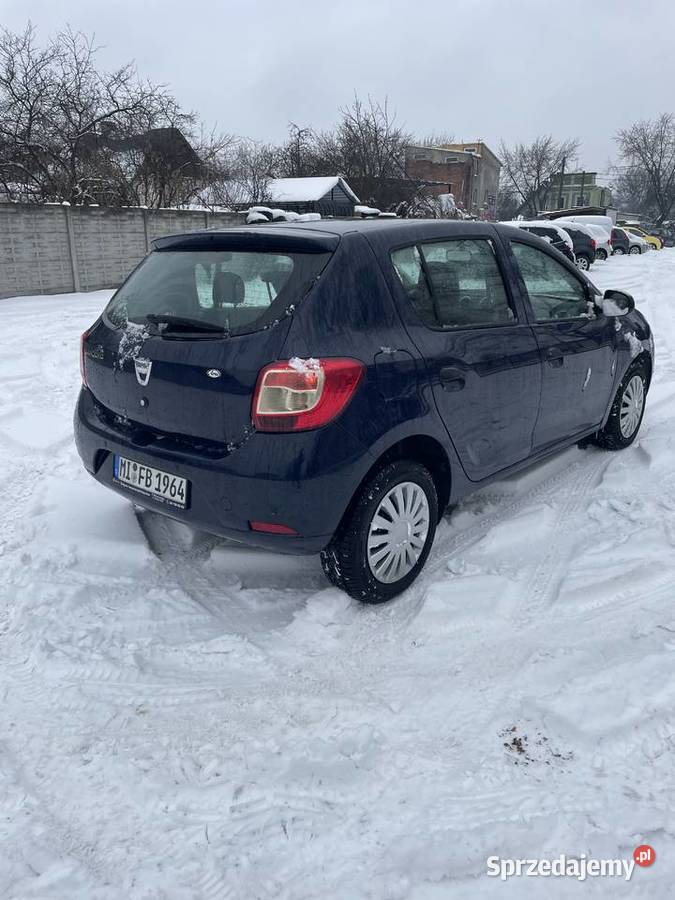Dacia Sandero 2014r 12 benzyna LPG łódzkie Tomaszów Mazowiecki