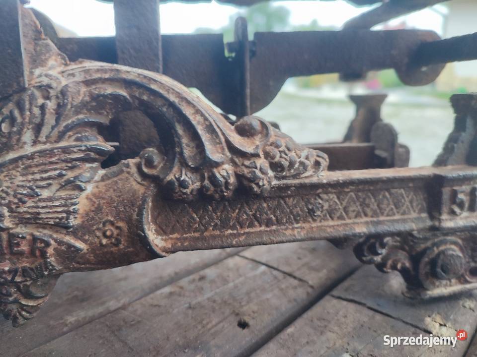 Stara waga szalkowa 5 MMer Warszawa