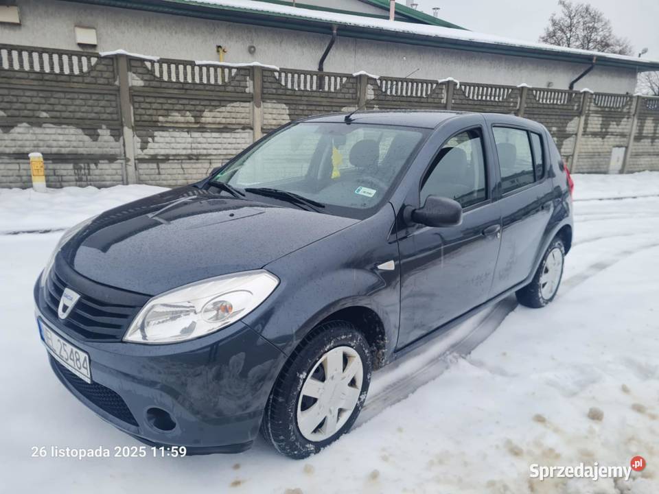 DACIA SANDERO ładna 2008r manualna Grajewo