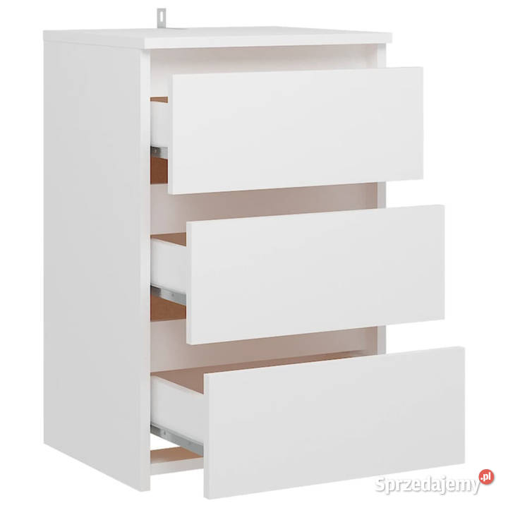 Szafka nocna biała 40x35x625 materiał Warszawa