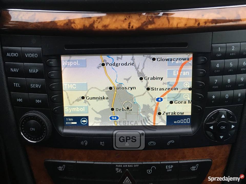 MERCEDES POLSKIE MENU NTG1 DVD W211 E W219 CLS