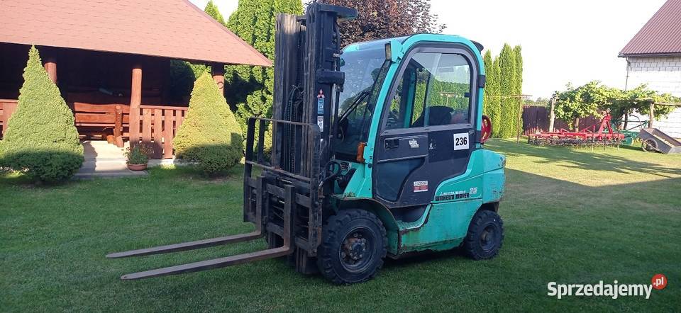 Wózek widłowy 25 tony triplex Mitsubishi mazowieckie Rzeczniów
