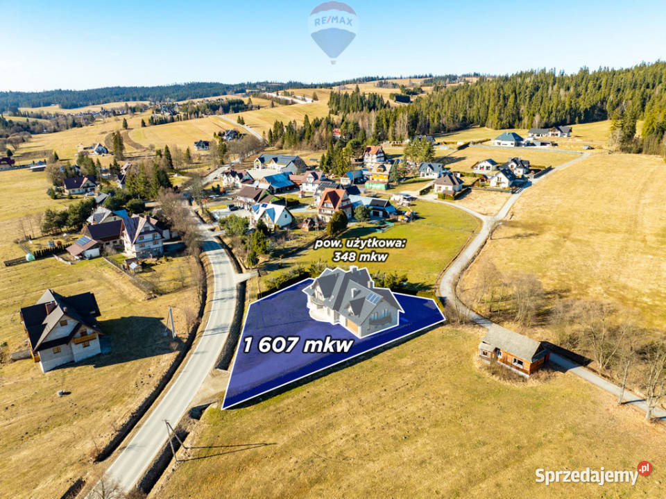 Dom na peryferiach Nowego Targu Morawczyna 121 małopolskie