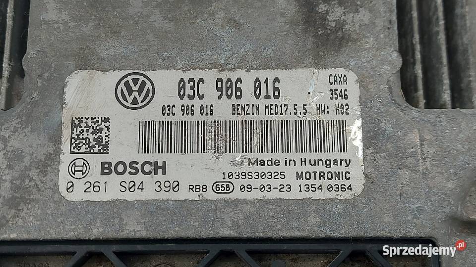 VW AUDI 14 TSI 09r komputer sterownik silnika Kielce sprzedam