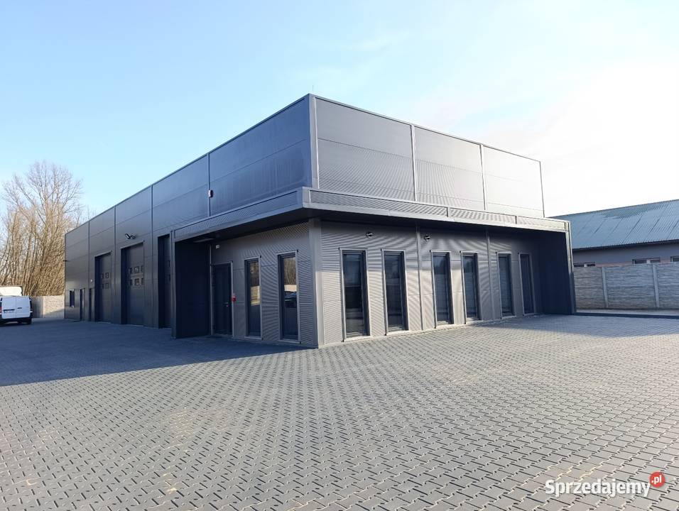 Konstrukcja stalowa hali hala magazynowa Czarny Las