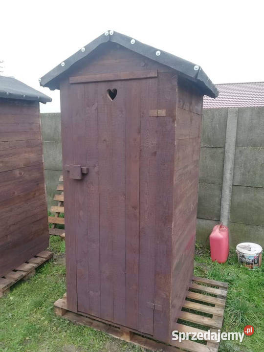 wc toaleta drewniana na budowe działke pole Sochaczew sprzedam