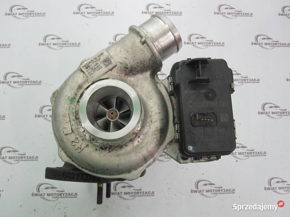 JAGUAR XF 22 D 12r turbosprężarka 9676272680 Turbosprężarki sprzedam
