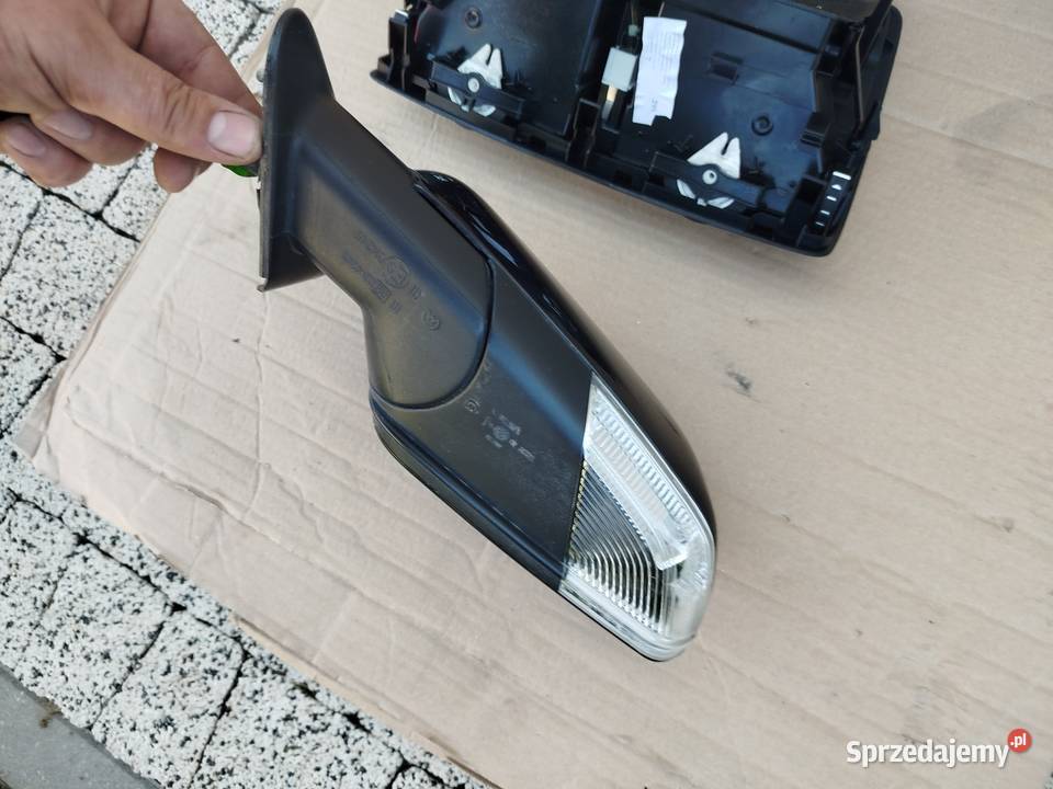 Lusterko czarne zewnętrzne lewe kierowcy Skoda Sokołów Podlaski