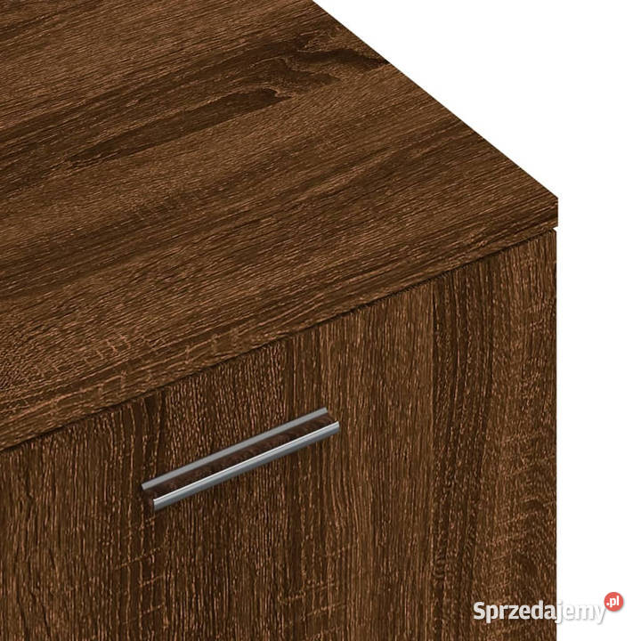 Szafka pod TV brązowy dąb 120x34x37 WM833558 Warszawa sprzedam