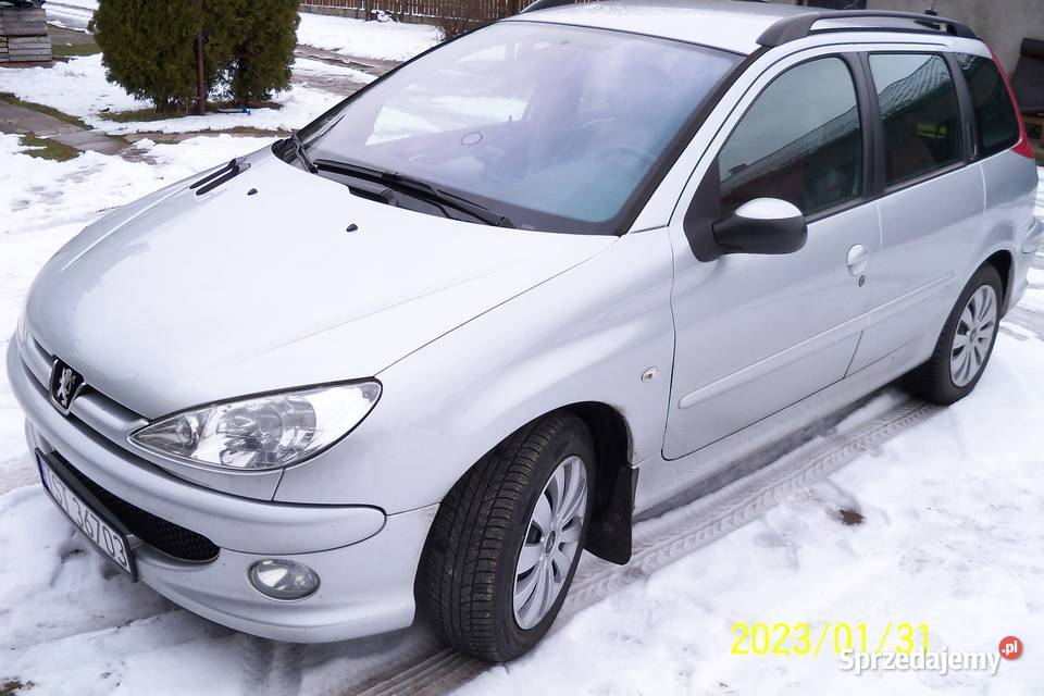 Peugeot 206SW 16HDI 110 2005r BT 202309 OC 206 podkarpackie Gózd