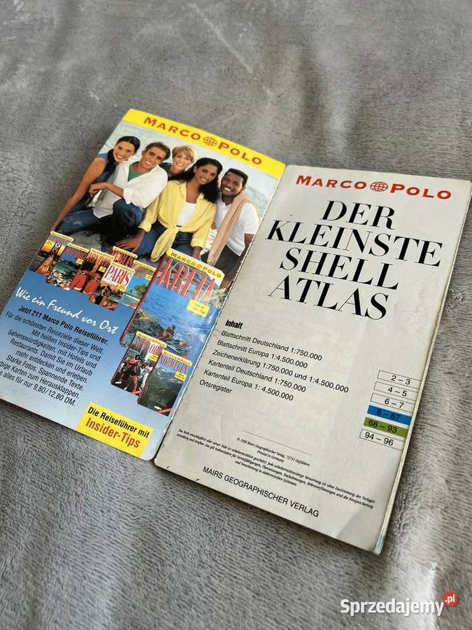 Marco Polo Der Kleinste Shell Atlas Deutschland