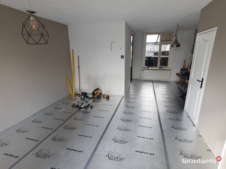 FOLIA IZOLACYJNA ALUFOX dwustronne aluminium Folie izolacyjne i membrany Chojnice