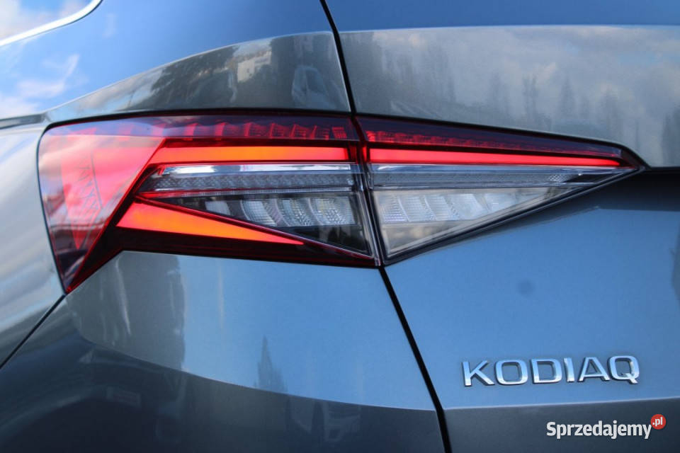 Skoda Kodiaq 2022r Fvat23 Kamera360 HAK FullLED benzyna Kodiaq śląskie Bielsko-Biała