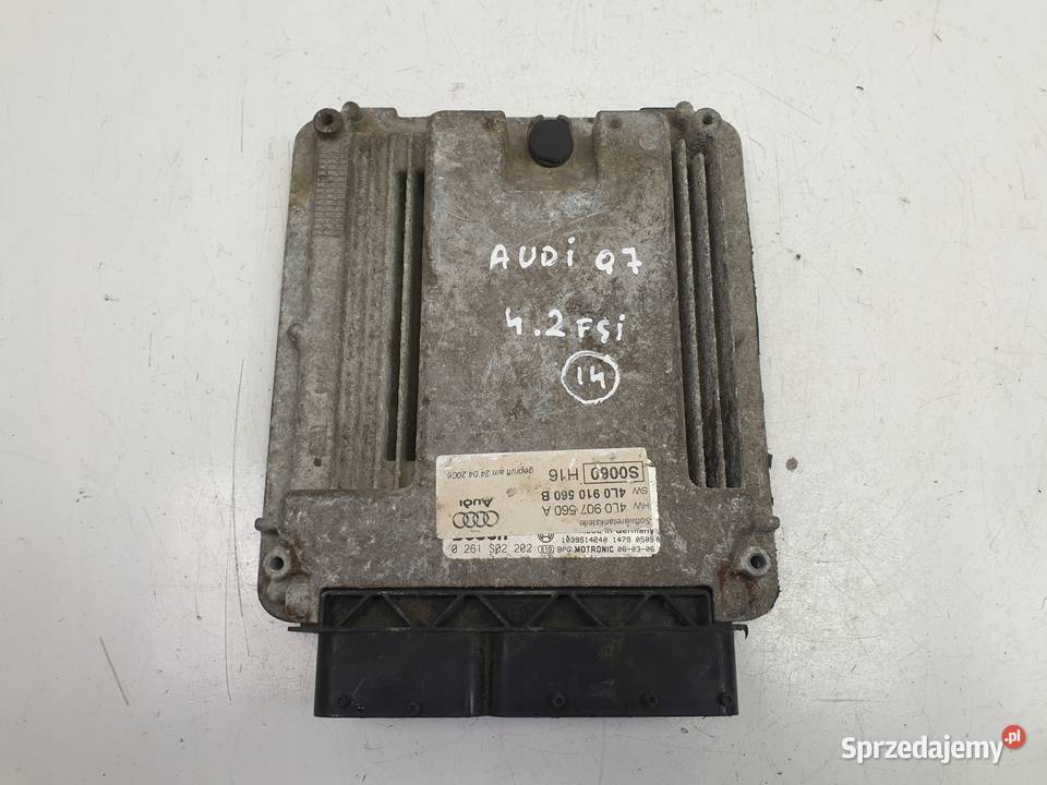 Audi Q7 42 FSI KOMPUTER SILNIKA sterownik MODUŁ Janów