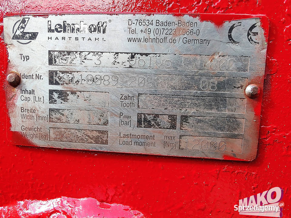 Szybkozłącze mechaniczne Lehnhoff MS21 MS25 Ostrowiec Świętokrzyski