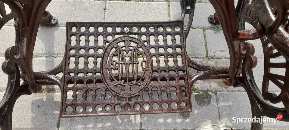 Oryginal Victoria Podstawa maszyny do szycia Głodno