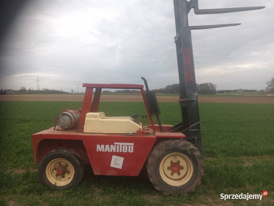 widlak terenowy manitou wózek manitou Płock