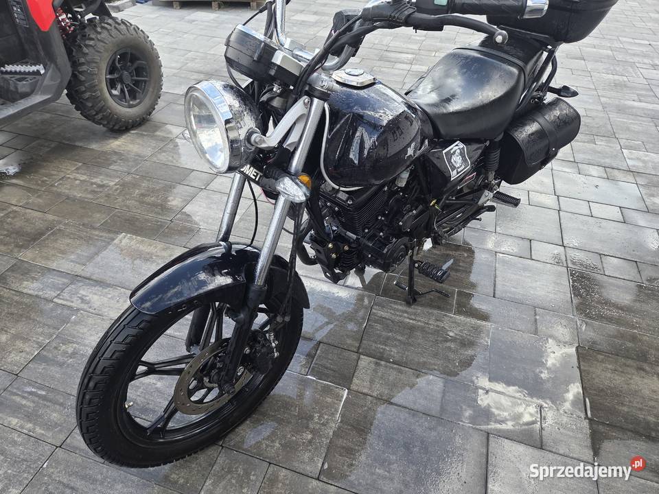 Motocyk Romet Soft Chopper 2 2018r kufry Rok produkcji 2018 Zamość