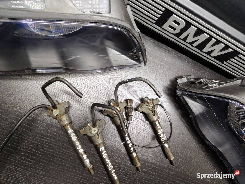 Bmw e46 20d 136 komplet wtrysków 100 sprawne Aleksandrów Łódzki